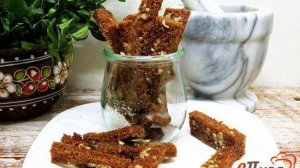 Гренки из чёрного хлеба