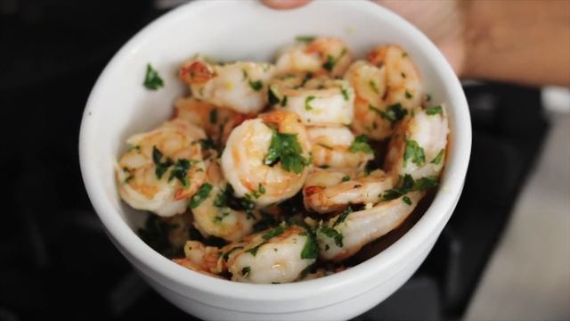 Pesto Shrimp Polenta Rounds | Appetizer