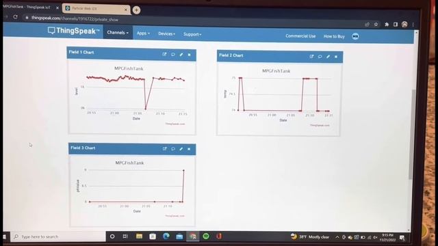 MEGR 3171 Fish Tank Monitoring System Project