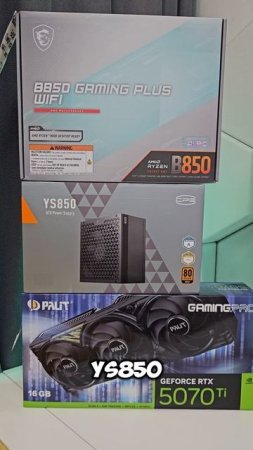 Игровой ПК на Ryzen 7 7800x3D и RTX 5070ti #сборкапк #nvidia #rtx