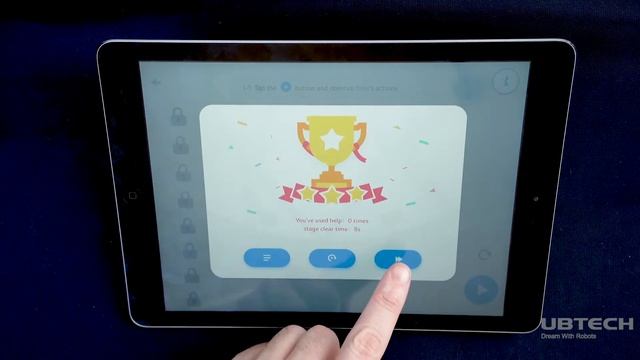 07 Новые уроки и программа обучения в приложении JIMU от UBTECH