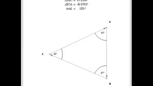 Oriented Triangle Angles смотреть онлайн