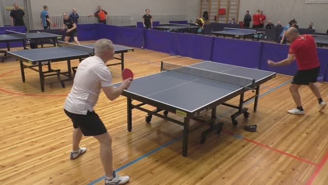 отбор Краснов К. (519) - Рубанов А. (50) 12.04 Ветеранский турнир по настольному теннис Псков