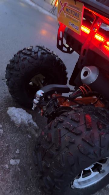 Выдача квадроцикла GBM CROSS HILL 200 NEW PREMIUM в магазине X-MOTORS г. Нижневартовск смотреть онлайн