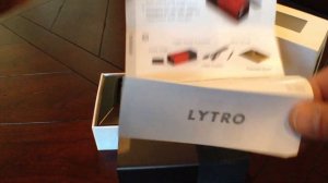 LYTRO Light Field Camera Unboxing
