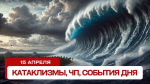Катаклизмы сегодня 15.04.2025. Новости сегодня, ЧП, катаклизмы за день, события дня