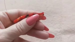 Красный Лебедь 🦢. Кирпичное плетение. Часть 1. Светлана Литвинова