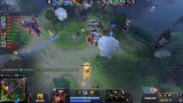 Rune Eaters vs Outsiders | Game 1 | Dota Pro Circuit Eastern Europe - Division I Tour 3