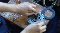 Clutch Service Repair Replacement - Honda Z50 CT70 ATC70 Mini Trail Dax Monkey Engine Semi Auto 3sp