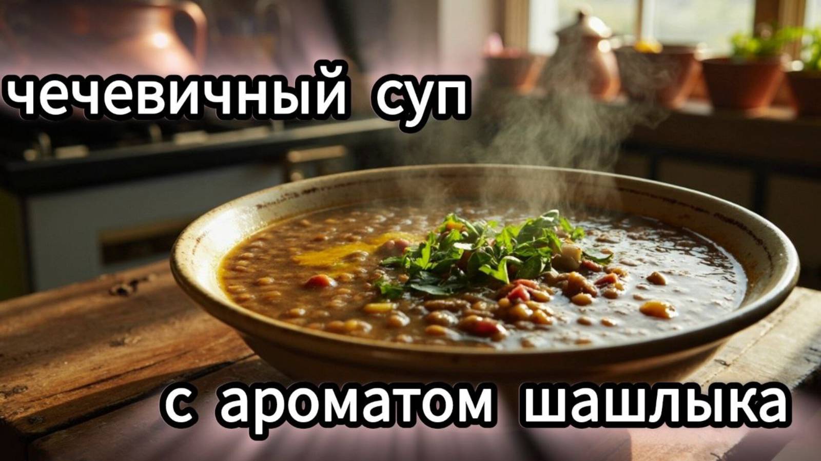 Чечевичный суп-пюре от которого все ахнут !