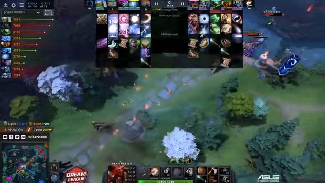 Virtus.Pro vs Liquid Dreamleague season 8 01.12.2017 смотреть онлайн