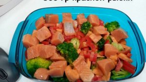 Быстрый и вкусный ужин из брокколи, рыбки и сыра. Микрокук 1.7 л Tupperware