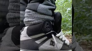 stomping old dc sneakers with new dc sneakers