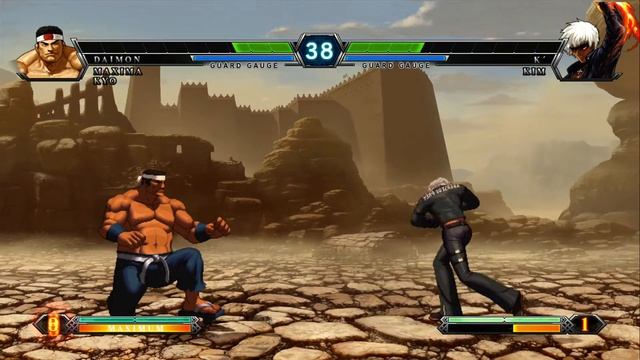 KOF XIII Online Maxima, Kyo, Daimon Vs. Kula, K', Kim смотреть онлайн