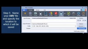 How to convert MKV to AMV
