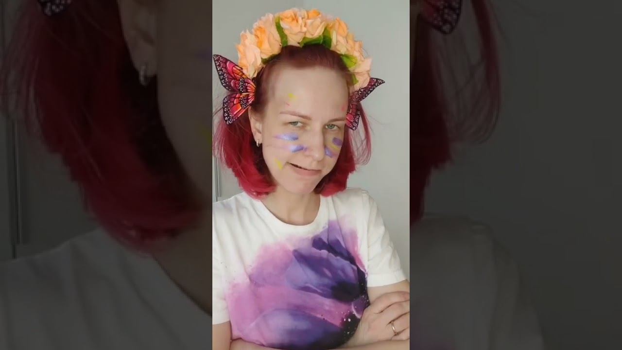 ♀️Гомер Симпсон в образе русалки от Елены Рукавишниковой ♀️ #аквагрим #faceart #bodyart