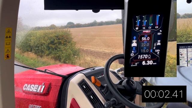 Case IH Optum 300 AFS CVX (NEW CAB) 0-56kph смотреть онлайн