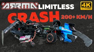 RC Crash Arrma Limitless 8s 200+ км/ч.