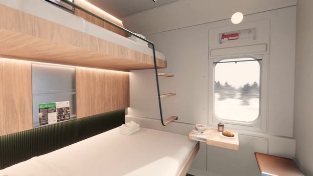 Sleeping Coaches Škoda Group for Finland and customer VR