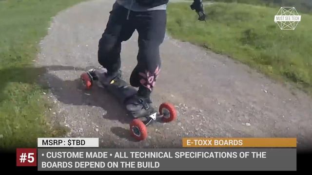 Top 10 Off-Road Electric Skateboards and Motorized Longboards of 2018 смотреть онлайн