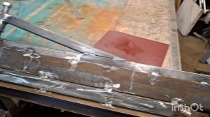 Строю листогиб. Начало. Прижимная балка