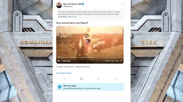 Journalists frightened as GOP shares Photoshop Attack on Titan video
