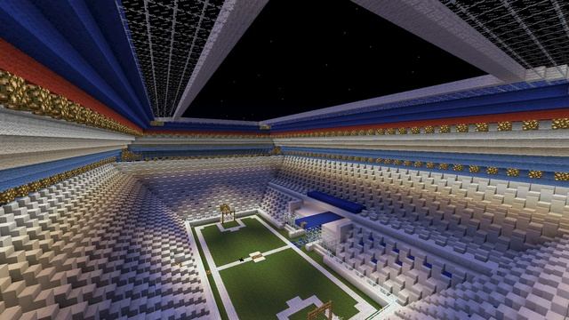MINECRAFT Stadion ''Santiago Bernabeu'' WŁASNY PROJECT смотреть онлайн