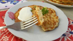 Блинчики из куриного фарша