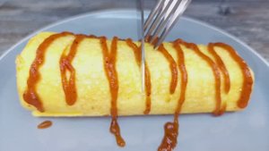 Тамагояки- японский омлет. Вкусно, сытно и быстро_ простые идеи для завтрака или ужина_