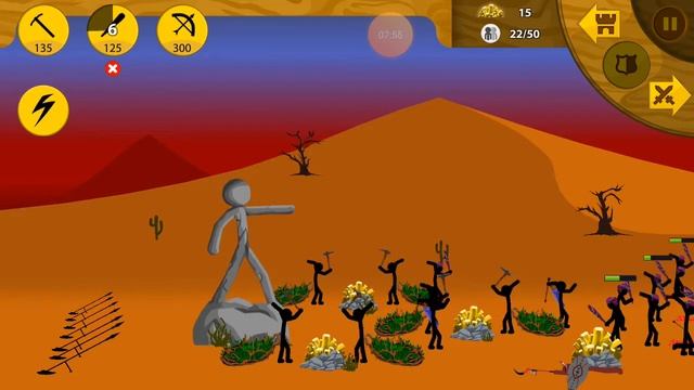 Stick War: Legacy. Крах лучников, засада, атака на мечников! смотреть онлайн