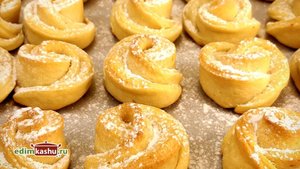 Творожное печенье Розочки. Просто, быстро и вкусно! На каждый день и для праздника!