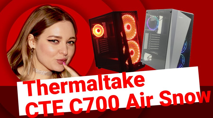 НИКС Компьютерный Супермаркет: видео про Корпус Thermaltake CTE CTE C700 Air Snow Белый без БП с...