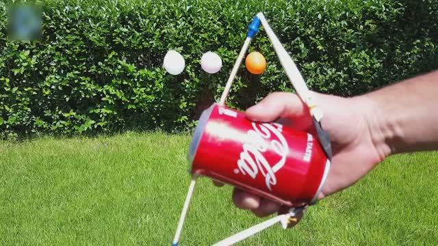Как сделать Мощное оружие из банки Coca Cola
