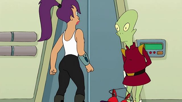 Футурама 1 сезон 4 серия Рабы любви затерянные в космосе мультсериал 1999