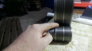 Изготовление поликлинового шкива под два ремня.