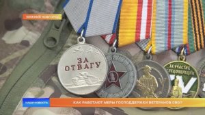Как работают меры господдержки ветеранов СВО?