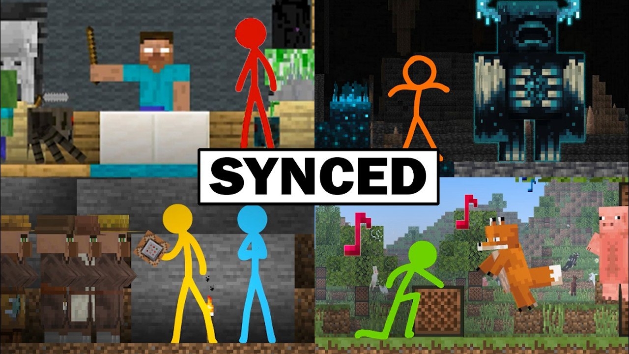 Анимация vs Майнкрафт 3 Сезон - В Реальном Времени смотреть онлайн