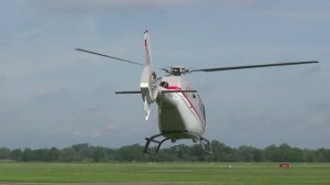 Takeoff PH-WRW Eurocopter EC120 B Colibri at Teuge Airport
