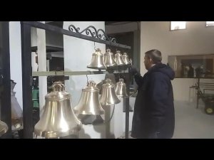 Гармоничный набор колоколов для Зажупанье 80кг, 50кг, 33кг, 20кг, 14кг, 9кг, 7кг, 5кг, 3кг
