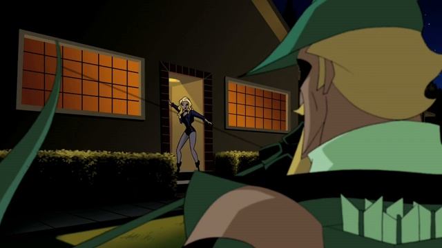 Huntress and Question vs. Black Canary and Green Arrow