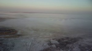 Морозное, туманное утро , Дальнереченский район. Приморский край.