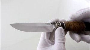Охотничий нож "Сова" сталь кованая х12мф. Производство "Кузница Братьев Касаткиных"