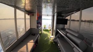 Обзор электрической яхты, хаусбота VoltBoat 2024