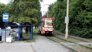 Трамвай Tatra TB4D КВР Барнаул-1297