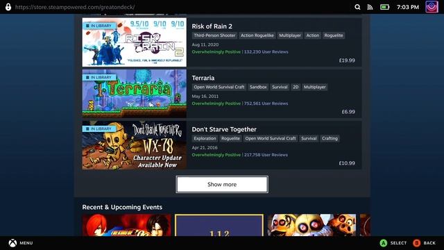 2,500 titles now Steam Deck Playable or Verified смотреть онлайн