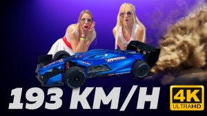 RC Speedrun(193km/h) and crash 180km/h! First test. Arrma Limitless.