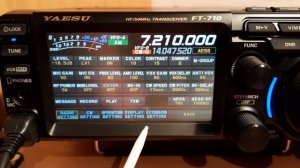 Yaesu FT-710 радиовещание