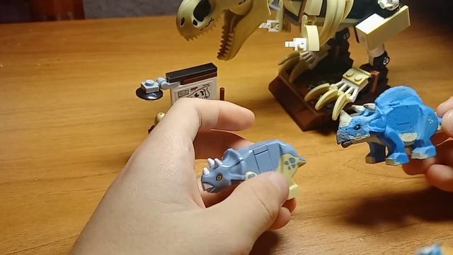 обзор на новый лего набор Jurassic World скелет ти-рекса 76940 #jurassicworld смотреть онлайн