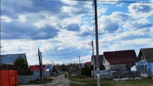Прогулка по весенней деревне, жизнь в деревне
