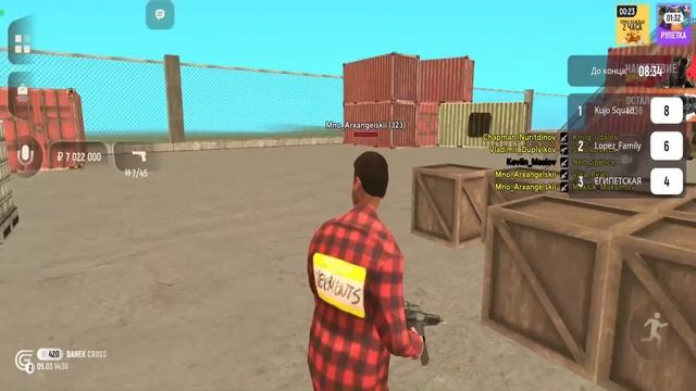 НАШЁЛ И ЗАБАНИЛ ЧИТЕРА! АДМИН БУДНИ НА ГРАНД МОБАИЛ #1 смотреть онлайн